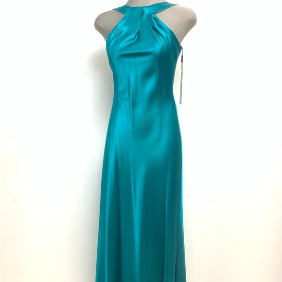 Calvin Klein Dresses New Calvin Klein Long Dress Viridian Color Poshmark